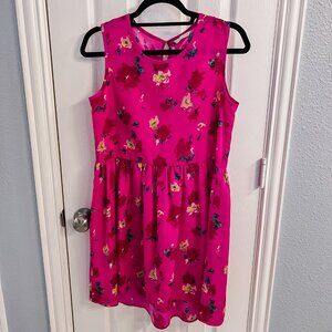 Nordstrom Pink Floral Dress